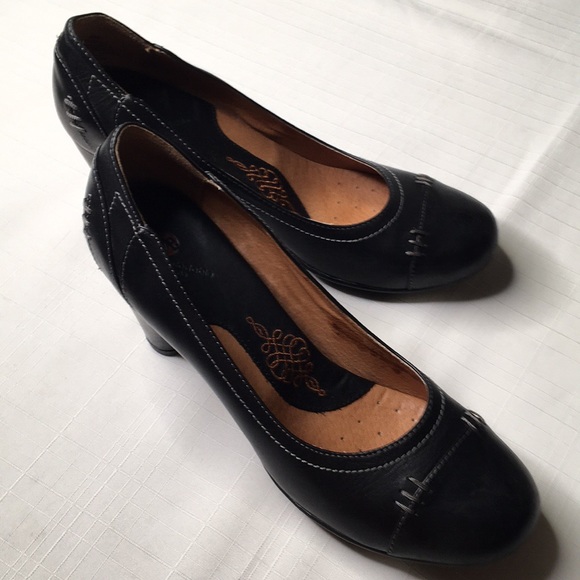 Sold NORDSTROM Be comfortable  by BLONDO black leather pump - Picture 3 of 8
